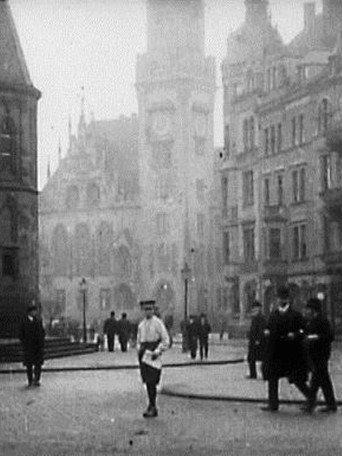 Straßenszenen in Saarbrücken (1909) poster