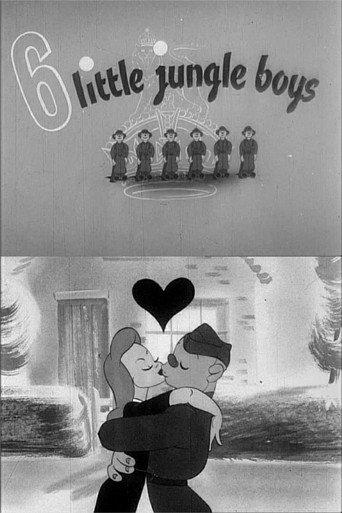 6 Little Jungle Boys (1945) poster