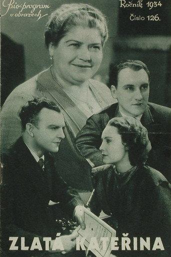 Zlatá Kateřina (1934) poster