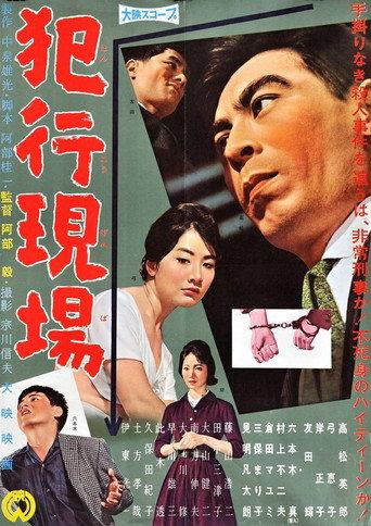 Crime Scene (1960) poster