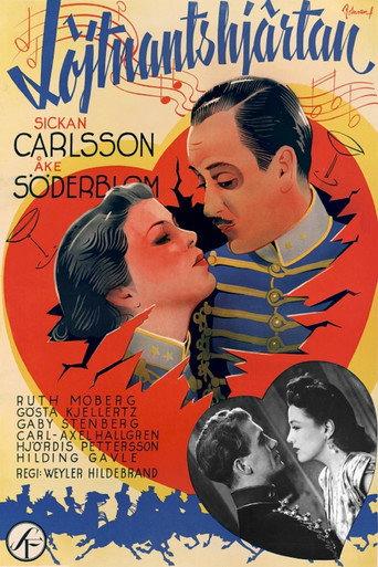 Löjtnantshjärtan (1942) poster