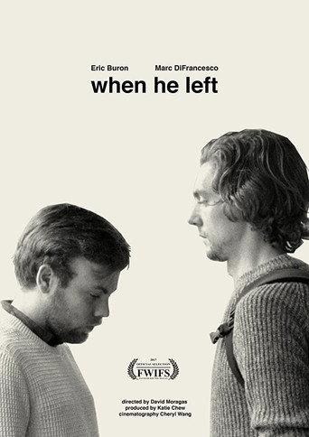 When He Left (2017) poster