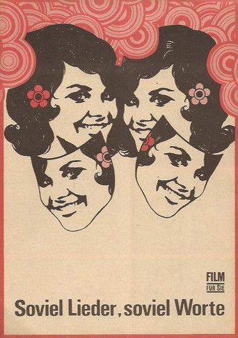Soviel Lieder, soviel Worte (1976) poster