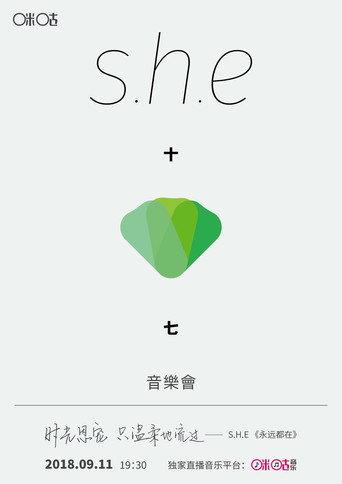 S.H.E Seventeen Year Old Taiwan Concert (2018) poster