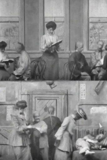 The Heathen Chinese and the Sunday School Teachers (1904) poster