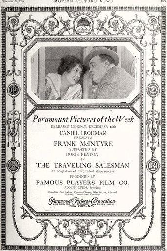 The Traveling Salesman (1916) poster