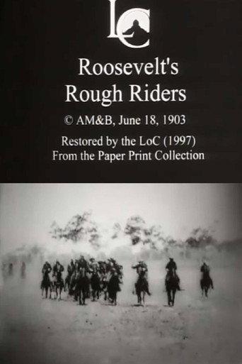 Roosevelt's Rough Riders (1898) poster
