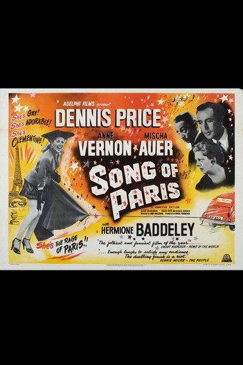 Bachelor in Paris (1952) poster