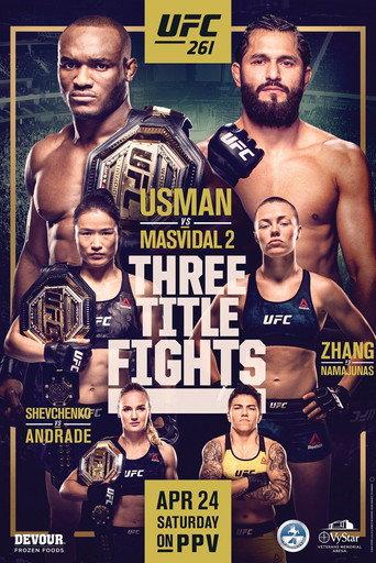 UFC 261: Usman vs. Masvidal 2 (2021) poster