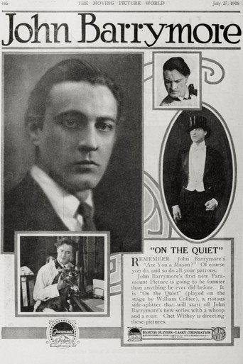 On the Quiet (1918) poster