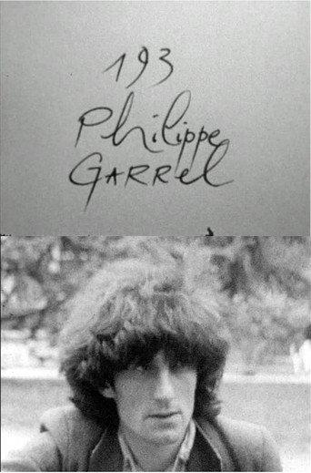 Cinématon N°193 Philippe Garrel (1982) poster