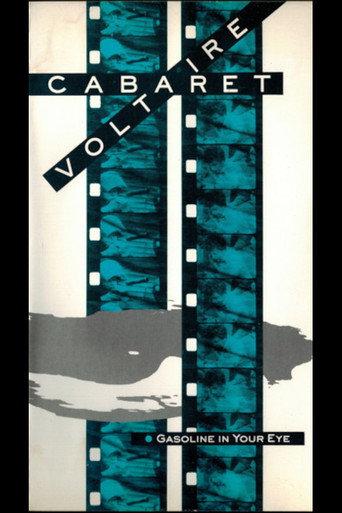 Cabaret Voltaire – Gasoline In Your Eye (1985) poster