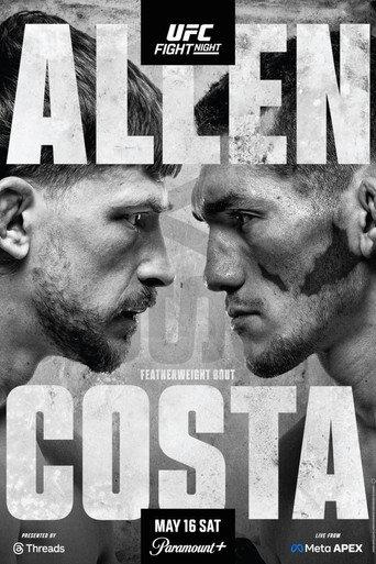 UFC Fight Night 276: Allen vs. Costa (2026) poster