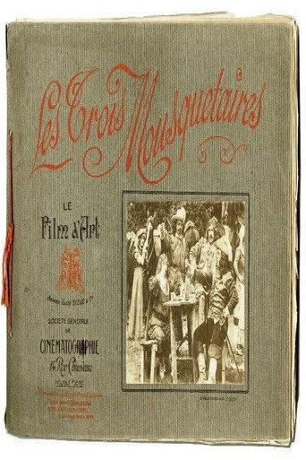 The Three Musketeers (1912) poster