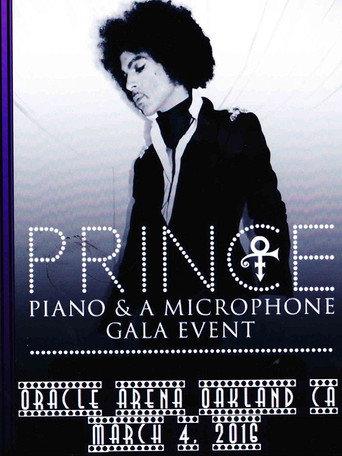 Prince: Piano and a Microphone Tour (2016) poster