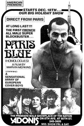 Paris Blue (1977) poster