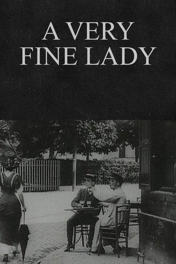 A Very Fine Lady (1908) poster