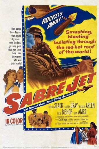 Sabre Jet (1953) poster