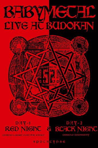 BABYMETAL - Live at Budokan ~Red Night & Black Night Apocalypse~ (2015) poster