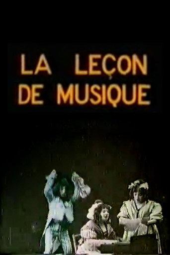 The Music Lesson (1909) poster