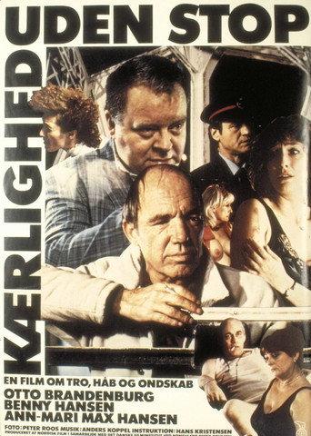 Kærlighed uden stop (1989) poster
