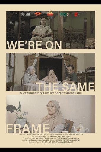We're on the same frame (2025) poster