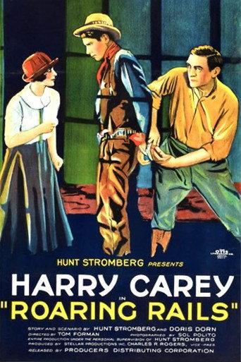 Roaring Rails (1924) poster