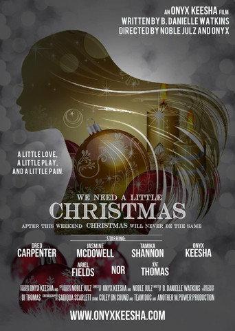 We Need A Little Christmas (2017) poster