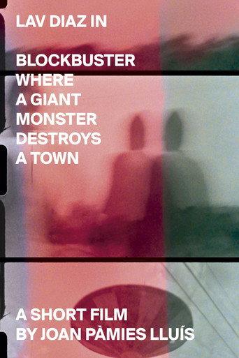 Blockbuster Where a Giant Monster Destroys a Town (2019) poster