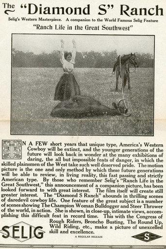The 'Diamond S' Ranch (1912) poster