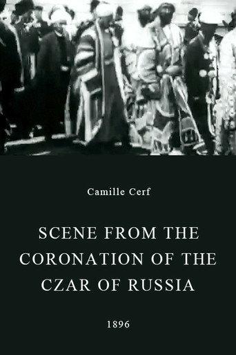 Scene from the Coronation of the Czar of Russia (1896) poster