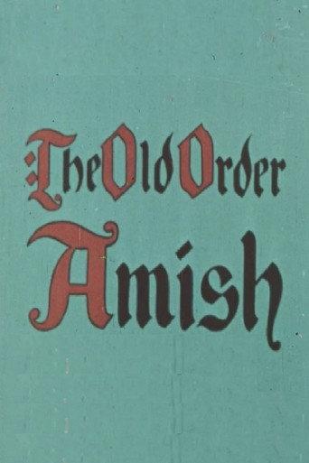 The Old Order Amish (1959) poster
