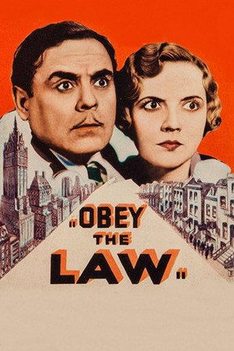 Obey the Law (1933) poster