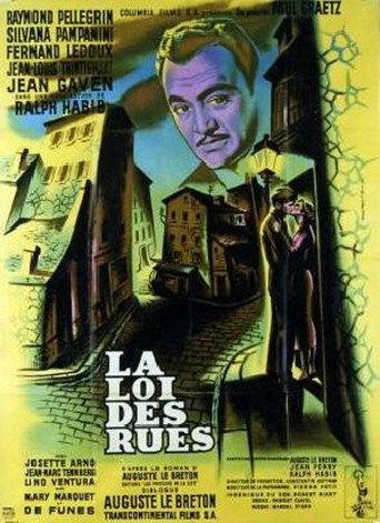 Law of the Streets (1956) poster