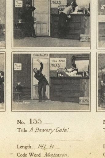A Bowery Cafe (1897) poster