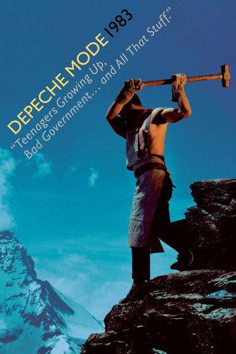 Depeche Mode: 1983 “Teenagers Growing Up, Bad Government… and All That Stuff.” (2006) poster
