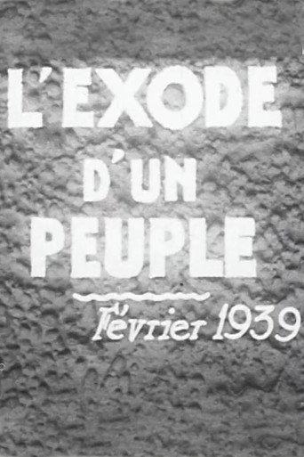 L'Exode d'un peuple (1939) poster