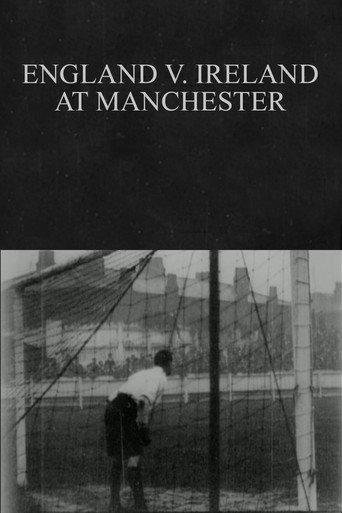 England v. Ireland at Manchester (1905) poster