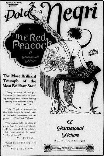 The Red Peacock (1920) poster