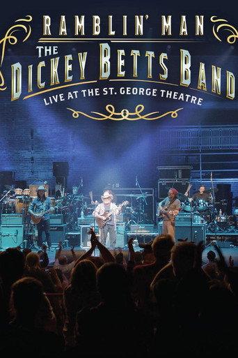 The Dickey Betts Band: Ramblin' Live at the St. George Theater (2019) poster