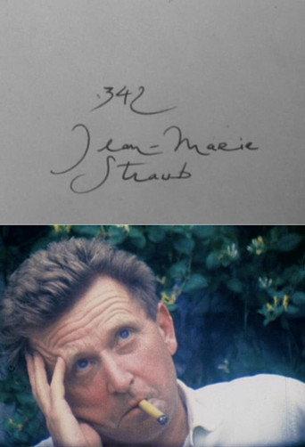 Cinematon n°342: Jean-Marie Straub (1984) poster