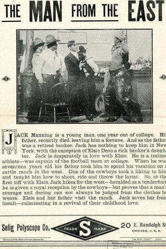 The Man from the East (1911) poster