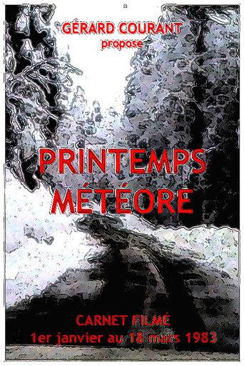 Printemps Météore (2021) poster