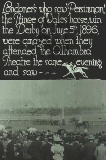 Persimmons Winning the Derby (1896) poster