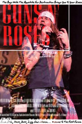 Guns N’ Roses at the Felt Forum NY (1988) poster