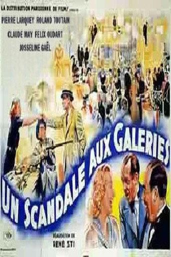 Un scandale aux Galeries (1937) poster