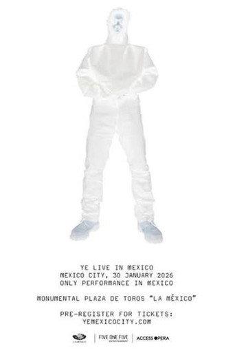 Ye Live at Mexico City Night 1 (2026) poster
