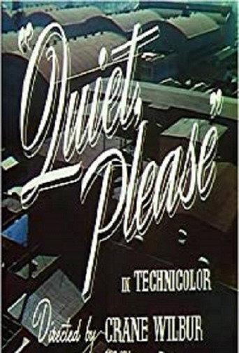 Quiet, Please (1939) poster