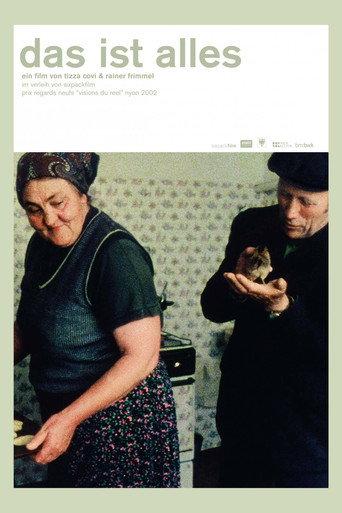 Das ist alles (2001) poster