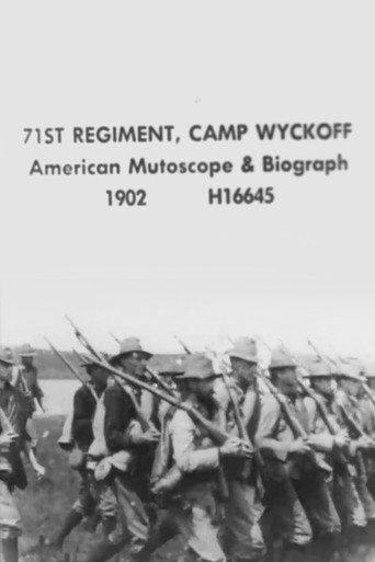 71st Regiment, N.G.S.N.Y. at Camp Wyckoff (1898) poster